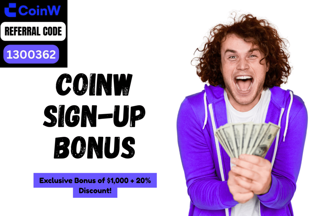 CoinW Sign-Up Bonus